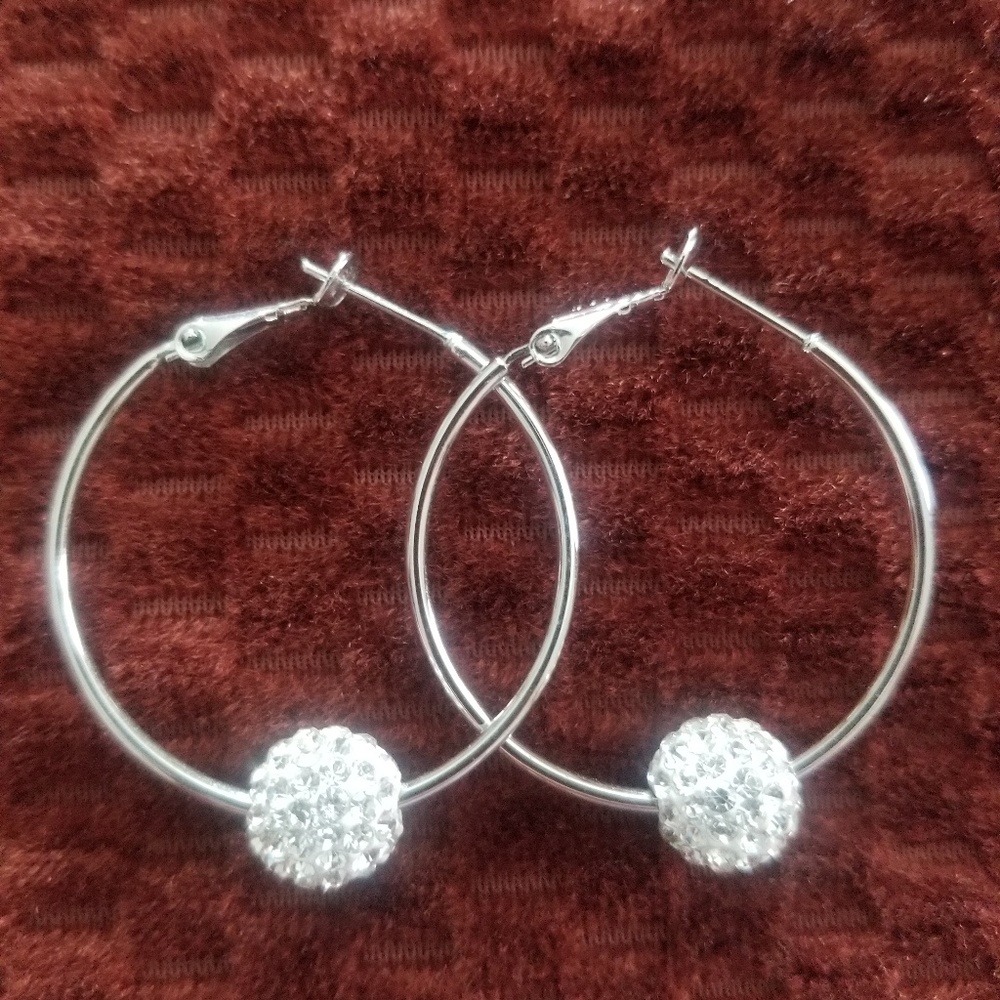 Hoop earrings